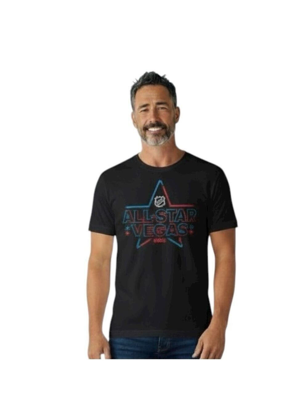 NHL All Star Vegas 2022 Adidas Amplifier Tee Size L